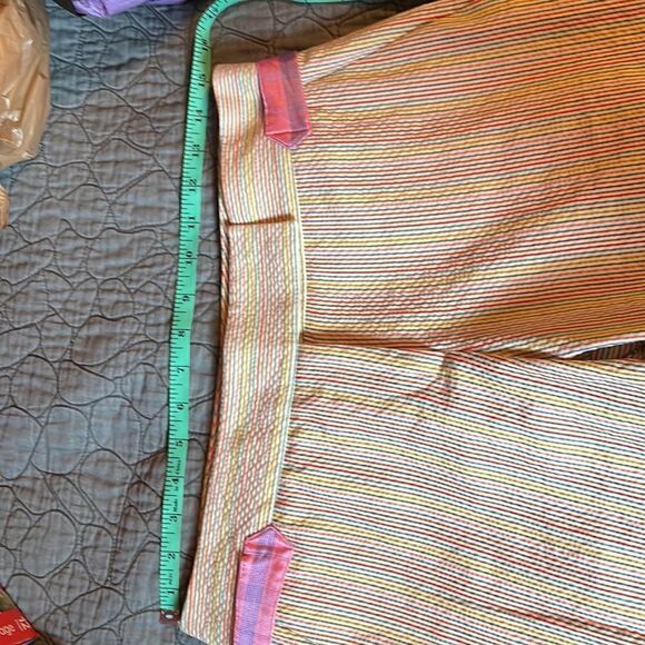 Kuhlman striped wide leg trousers sz 40 - Picture 10 of 11